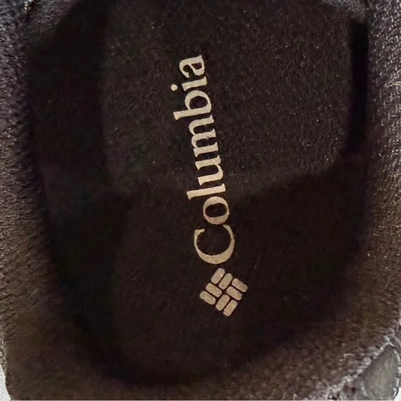 Columbia Men's Dark Gray and Black Trail Sneakers 9W